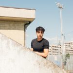 20250517 Portrait du joueur de football Hachim Mastour à Vérone en Italie.