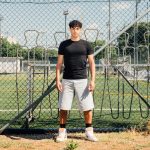 20250517 Portrait du joueur de football Hachim Mastour à Vérone en Italie.