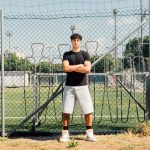 20250517 Portrait du joueur de football Hachim Mastour à Vérone en Italie.