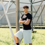 20250517 Portrait du joueur de football Hachim Mastour à Vérone en Italie.