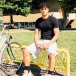 20250517 Portrait du joueur de football Hachim Mastour à Vérone en Italie.