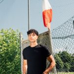20250517 Portrait du joueur de football Hachim Mastour à Vérone en Italie.