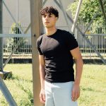 20250517 Portrait du joueur de football Hachim Mastour à Vérone en Italie.